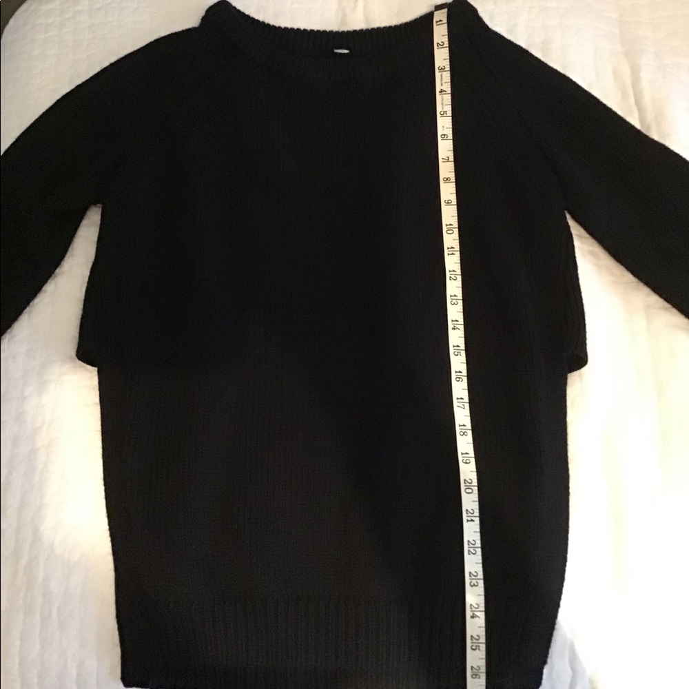 Athleta yoga sweater in black size M - Picture 5 of 6
